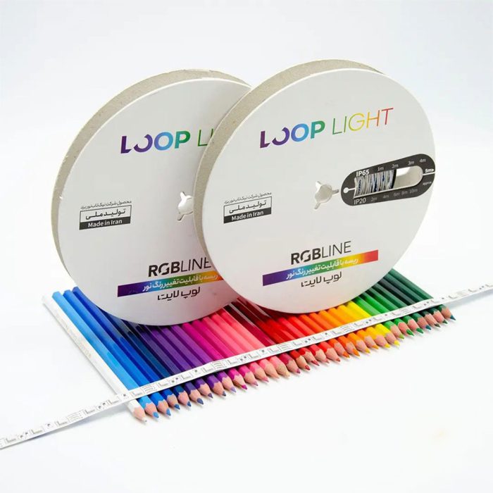 ریسهLOWLINE RGB 5050 تراکم 60 ،12 ولت لوپ لایت-LOOPLIGHT